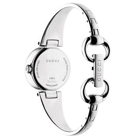 Guccissima watch, 27mm in stainless steel 